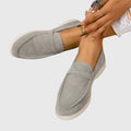 Thea – Supportive Loafers – Sky Blue / 38