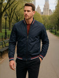 Theo – Casual Bomber Vest – Green / L
