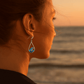 Thilde – Dove shaped earrings – image 2