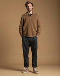 Thomas – Cardigan in colour block – L