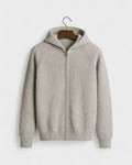 Tobias – Cardigan in merino wool – Grey / M