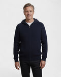 Tobias – Cardigan in merino wool – Grey / L