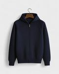 Tobias – Cardigan in merino wool – Grey / XL