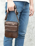 Tobias – Leather Crossover Bag – image 4
