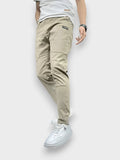 Tommaso – Stretch cargo pants for men – Black / S