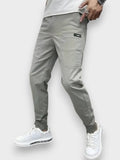 Tommaso – Stretch cargo pants for men – Black / L
