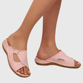 Trine – Supportive Sandals – Black / 37
