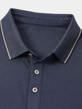 Troels – Oxford Polo – Navy Blue / L