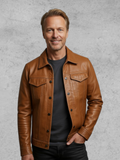 Ulrik – Premium Moto Leather Jacket – Black / M