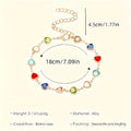 Unique heart-shaped bracelet – image 4