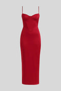 Venla – Maxi dress – Red / S