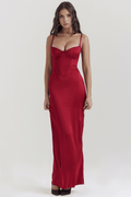 Venla – Maxi dress – Red / M