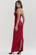 Venla – Maxi dress – Red / L