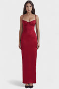 Venla – Maxi dress – Red / XS