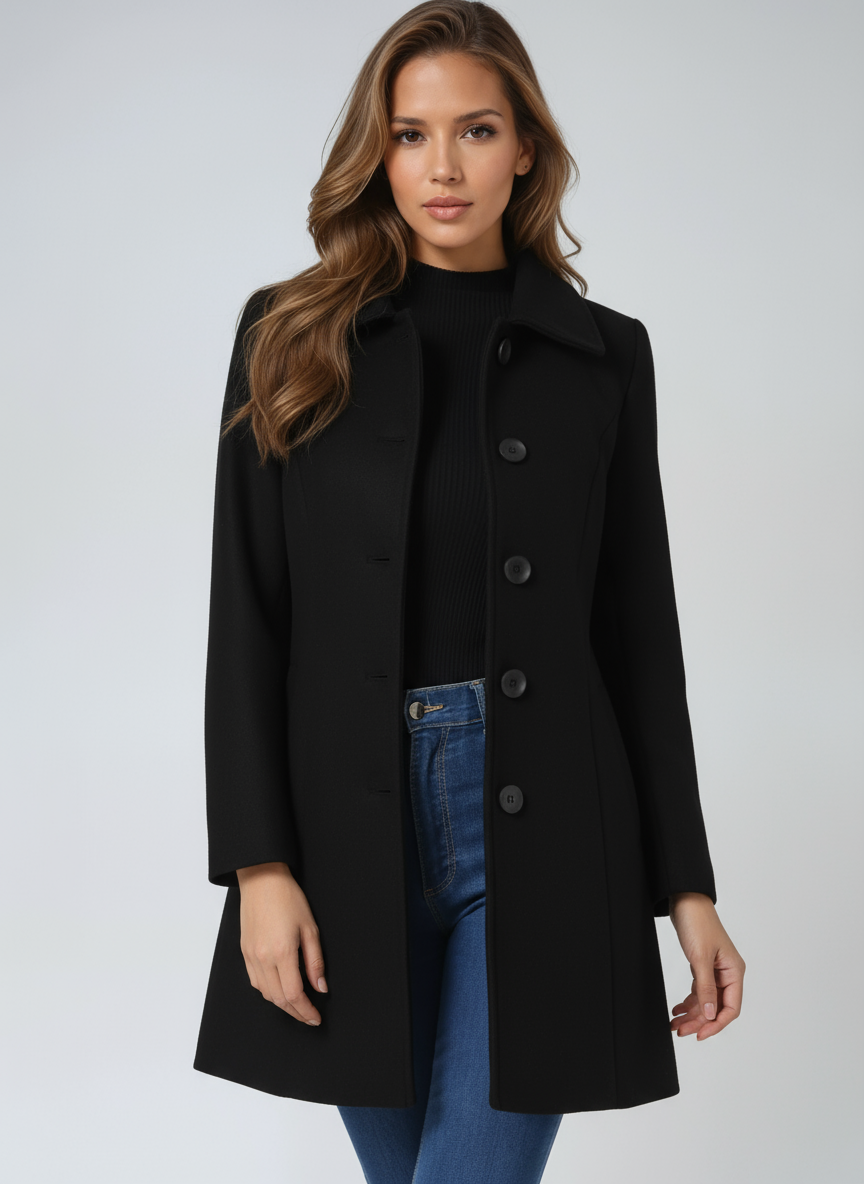 Elegant Fit & Flare Jacket