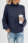 Verena – Elegant Jumper – Navy Blue / M