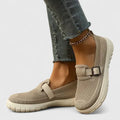 Vibeke – Supportive Loafers – Beige / 37