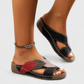 Vibeke – Supportive Sandals – Purple / 36