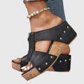 Vibeke – Sandals – Black / 38