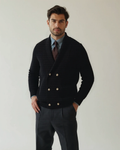 Victor – British Cardigan – M / Beige