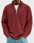 Viggo – Timeless, Elegant Jumper – Red / M