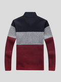 Villads – Soft knit jacket – Navy Blue / S