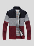 Villads – Soft knit jacket – Navy Blue / XS