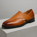 Vintage Leather Loafers – Brown / 39