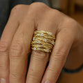 Vintage gold ring – 16