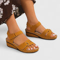 Viola – Supportive Sandals – Yellow / 35