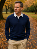 William – Old Money Essentials – Navy Blue / M