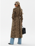 Midi Leopard Coat