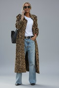 Midi Leopard Coat
