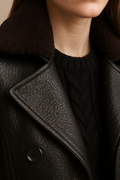 LENA™ | Leather Coat